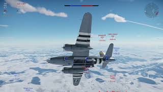 B26 Winter Bomb Run  War Thunder [upl. by Sadirah]