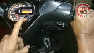 Tips reset manual injeksi Honda beat fi [upl. by Elayne]