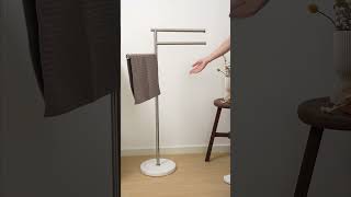 Stable Stylish and Spacious Towel Rack 🛁✨ [upl. by Kampmann]