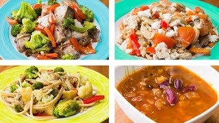 4 Healthy Dinner Recipes For Weight Loss Easy Dinner Recipes [upl. by Heddie]