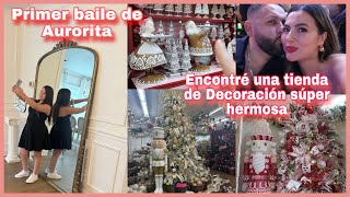 Vlog ❤️ primer baile de Aurorita miren todo lo que encontré para Navidad [upl. by Gorski]