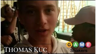 Thomas Kuc  Behind Scenes Game Shakers [upl. by Sirraj]