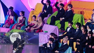 MMA aespa NCT DREAMShinee Reaction to Wonbin with Guitar🎸  2023 Melon Music Awards MMA 2023 [upl. by Trueman533]