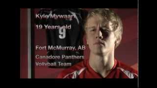 Canadore Panthers Player Profiles  Kyle Mywaart 2011 [upl. by Puff766]