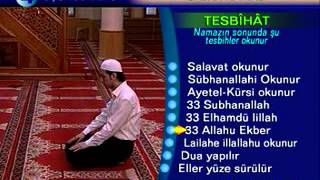 Namaz Tesbihatı Nasıl Olur [upl. by Pomona]