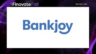 FinovateFall 2023  Bankjoy [upl. by Airtemad347]