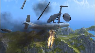 MidAir Collision Compilation in Turboprop Flight Simulator 11 Post 131 “Fire” update [upl. by Viki710]