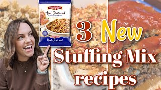 What to make with Stuffing Mix 3 more NEW recipes [upl. by Charil]