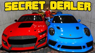 Selling Stolen Cars in Underground Secret Dealership  GTA 5 RP [upl. by Eimia]