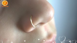 DIY Nose Ring Without Piercing Your Nose [upl. by Adnahcal787]