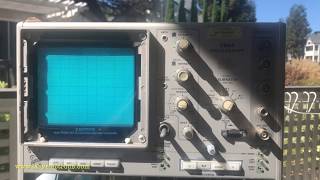 Tektronix 7904 Oscilloscope  Power Supply Repair Overview [upl. by Nosydam]