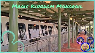 Disneys Magic Kingdom Monorail  FULL RIDE  Disney World  4K [upl. by Wivina683]