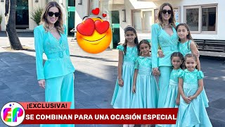 😍Jacky Bracamontes y sus HIJAS se VISTEN A JUEGO para un DÍA MUY ESPECIAL [upl. by Arita]