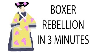 Boxer Rebellion  3 Minute History [upl. by Peppie]