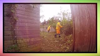 Overgrown Garden Clearance Contractors Fischerco Liverpool [upl. by Atnes3]