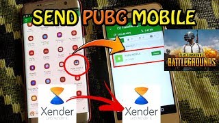 How to send pubg on Xender apk data [upl. by Anihsat499]