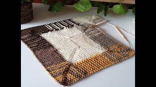 10 İLMEK BATTANİYE MODELİ  TEN STİTCH BLANKET PATTERN [upl. by Meibers]