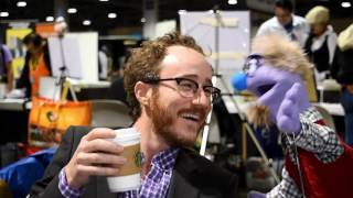 That time actor Matt Doherty talked to a puppet at the 2016 Long Beach Comic Expo [upl. by Jammin]