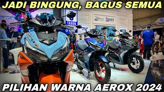 PILIHAN WARNA YAMAHA AEROX 2024 TIPE STANDARD [upl. by Fulcher]