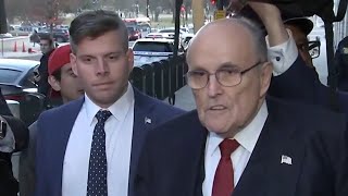 Rudy Giuliani must give NYC penthouse to former Georgia election workers [upl. by Annette]