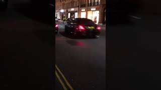 MILLIONAIRE Supercar Hire Company Owner Driving his Lamborghini Huracan in London [upl. by Ynnavoeg]