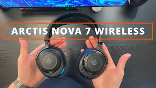 SteelSeries Arctis Nova 7 Wireless REVIEW  The best gaming headset under 200 [upl. by Gawen]