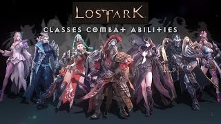 Lost Ark  Classes Combat Abilities [upl. by Karylin]