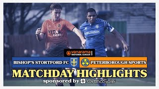 Matchday Highlights  Bishops Stortford FC vs Peterborough Sports FC  VNLN [upl. by Ylrad541]