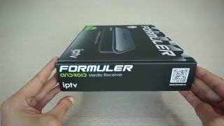 Formuler IPTV unboxing [upl. by Ordway]