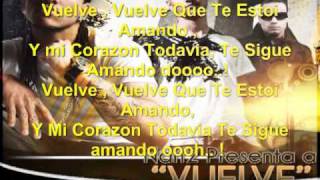 Vuelve  Jance y La Jota LETRA OFFICIAL VERSION [upl. by Arvy]