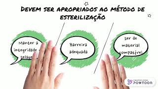 Embalagens de esterilização e preparo no CME [upl. by Pachton]