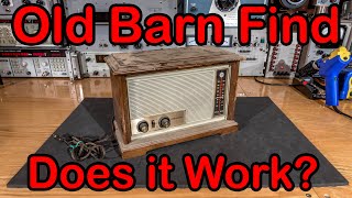 Old 1960s Barn Find Radio Receiver Teardown And Diagnosis [upl. by Ahseenyt924]