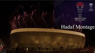 Hadaf by Fahad Al Hajjaji amp Humood AlKhudher AFC Asian Cup Qatar 2023 Montage [upl. by Eiliah]