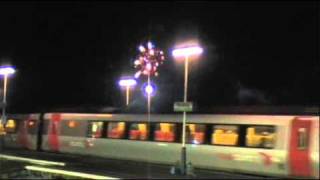 Arriva Cross Country Class 220 Voayger departing with Fireworks 23rd October 2010 [upl. by Marzi]