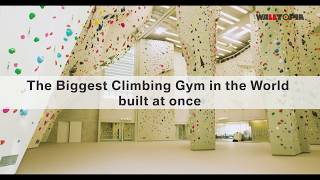 Kletterzentrum Innsbruck  Biggest Climbing Gym Built at Once [upl. by Arrio662]