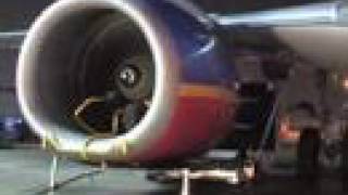 Southwest Airlines Engine Washing [upl. by Diraj470]