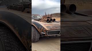 Mad Max Corvette 🔥💯 shorts [upl. by Ahsetal]