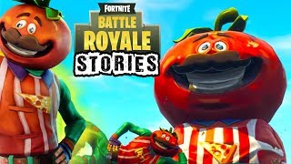 LA STORIA DEL SIGNOR TESTA DI POMODORO 🍅 Fortnite Battle Royale Stories  Pazzox [upl. by Aihsela]