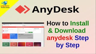 Install Anydesk in Windows 11 Step by step [upl. by Aohsoj]