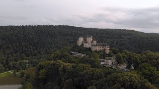 Drone footage  Burg Lockenhaus [upl. by Drucy159]