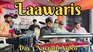 👏🏻Laawaris Day3 Navratri 🥁RAZAK BAND SINOR👑 [upl. by Nylessej]