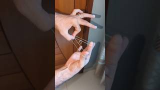 Rubber band magic trick Illusion 😱🤠🪄 youtubeshorts shorts [upl. by Heck56]