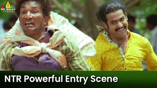 NTR Powerful Entry Scene  Yamadonga  SS Rajamouli  Telugu Movie Scenes SriBalajiMovies [upl. by Htebaile]