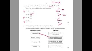 04780984 Computer Science Programming Exam Question 11 [upl. by Yajiv]