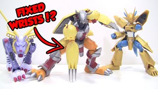 The Figurerise Standard Digimon Model Kits Are Awesome  WarGreymon Wrist Joint Fix [upl. by Sacksen565]