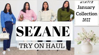 SEZANE HAUL I Beautiful Winter Outfits I Fashion Trends 2022 [upl. by Okikuy128]