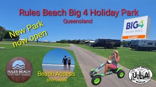 Rules Beach Big 4 Holiday Park Qld Opened January 2024 [upl. by Philippe541]