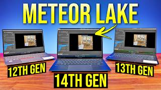 Intel 14th Gen Laptop Comparison  Meteor Lake is HERE [upl. by Leahcym852]