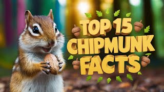 15 Amazing Facts About Chipmunks You Need to Know [upl. by Nawrocki]