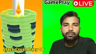 🔴LIVE Stack Crush  Game 🎮 Play pat 2 Daey 06 [upl. by Hershel753]